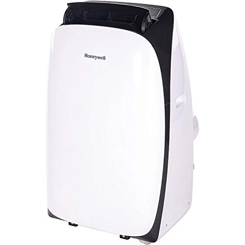 Honeywell Contempo Series Portable Air Conditioner, Dehumidifier & Fan with Dual Filtration System for Rooms Up to 550-700 Sq. Ft. Polished & Powerful (Black/White)