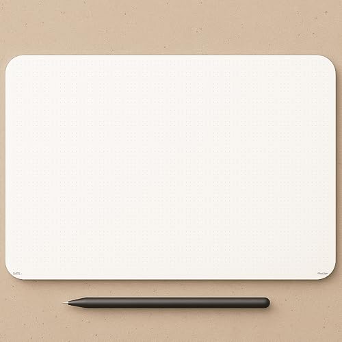 Image of CLEVER SIGNS A3 Dot Grid Notepad (11,70 inch x 16,55 inch) - XLarge Dotted Memo Desk Pads-Premium Paper with Cardboard Back Support - Ideal for Note-taking, Planning, Sketching, and Journaling