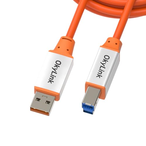 Câble Imprimante USB 3.2 10Gbps OkyLink haute vitesse 1.5M pour disque dur externe