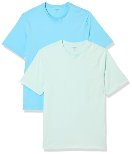 Image of Amazon Essentials Men's Short-Sleeve Crewneck T-Shirt, Pack of 2
