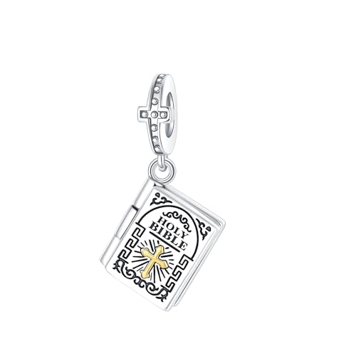 Image of LUXILLA Love You Best Friend Grandma Wife Heart Charm 925 Sterling Silver Charms Fit for Bracelets Necklace Jewelry Gift for Women
