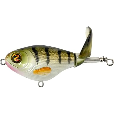 River2Sea Whopper Plopper 75 Perch WPL75/09 Topwater Surface Bait Lure Cover