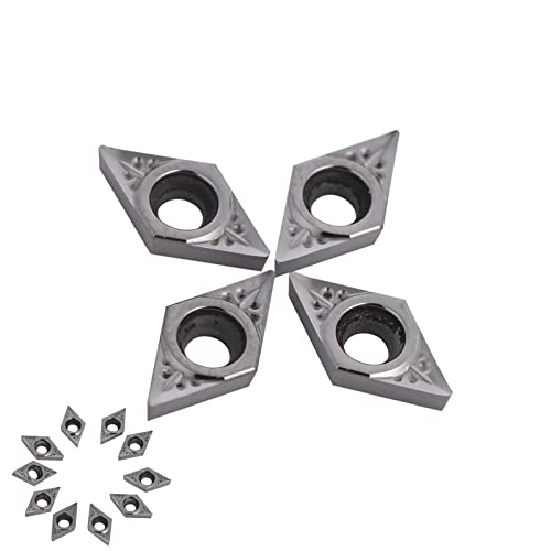 Set de 10 fresas de carburo CNC para torneado miniatura 3
