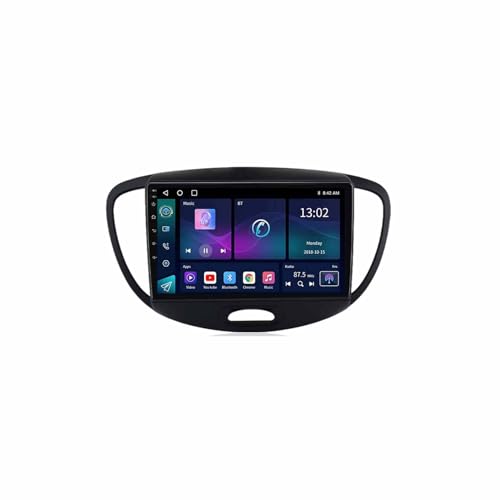 Radio de voiture 2 Din pour Hyundai i10 2008-2012 Bluetooth WiFi 4G+64G Auto Navi