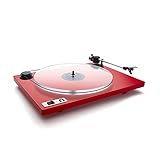 U-Turn Audio - Orbit Plus Turntable with built-in preamp (Red)