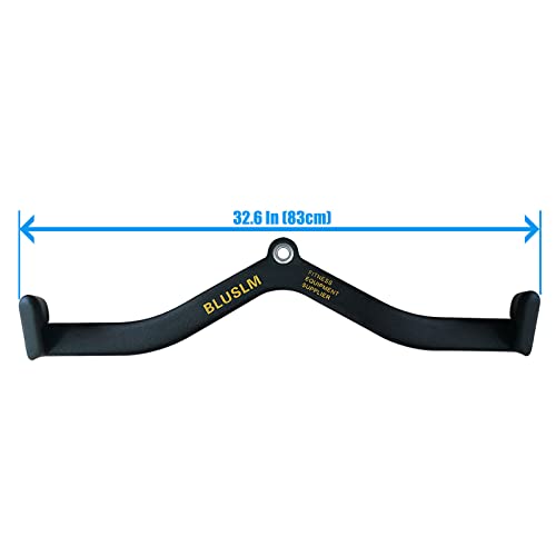 Lat Pull Down Bar For Cable Machine, Lat Pulldown Attachments T Bar V Bar Cable Attachment, Back Tricep Bar Strength Training Handle (Bl07) #TOP1