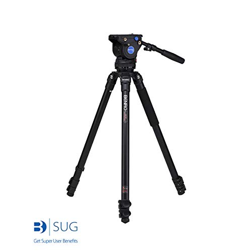 Benro Bv4 Aluminum Video Tripod Kit (A373Fbv4H) #TOP1