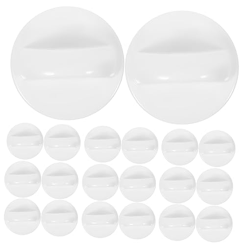 KICHOUSE 20Piezas Perillas de Control de Ventilador de Plástico de Reemplazo Ventiladores Pared de Instalar y Usar Hogar y Oficina