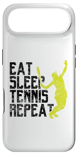 T-Shirt de Tennis pour Femme Eat Sleep Tennis Repeat Coque pour iPhone Air