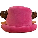 Forgemith Tony Tony Chopper Costume Hat,Rose Red