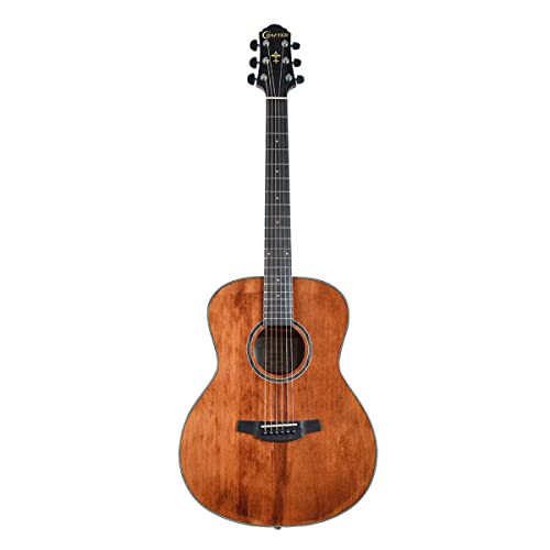 Crafter Guitars 6 String Acoustic Guitar, Right, Brown (HT250-BR)