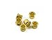Kluson Replacement Bushing Set For Deluxe Or Supreme Series Tuning Machines 1/4 in. Gold