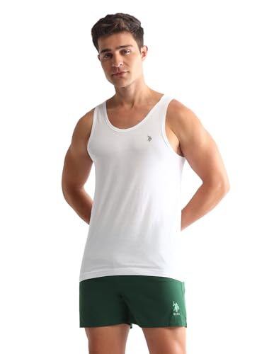 Image of U.S. Polo ASSN. Mens OEX07 Solid Cotton Outer Boxers
