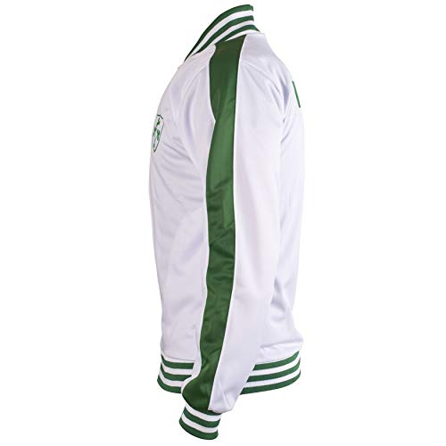 Ireland Jacket Retro Football Tracksuit Zipped Jacket Men Top - S White3