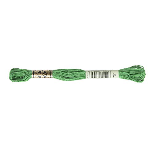 Image of DMC 6-Strand Embroidery Cotton Floss, Light Christmas Green