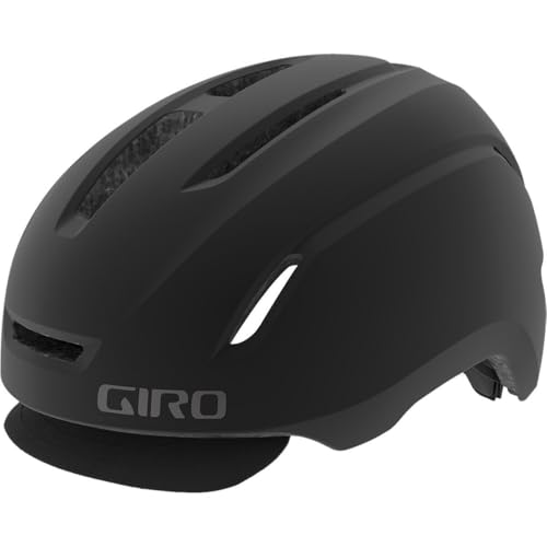 Giro Caden Adult Urban Cycling Helmet - Medium (55-59 cm), Matte Black (2021)