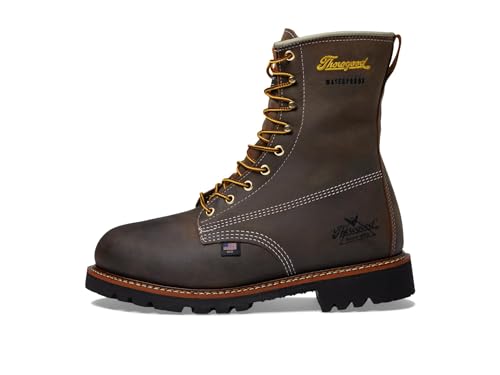 Thorogood American Legacy 8” Insulated Waterproof Work Boots for Men with 400g Thinsulate Insulation & Oil- and Slip-Resistant Rubber Outsole4