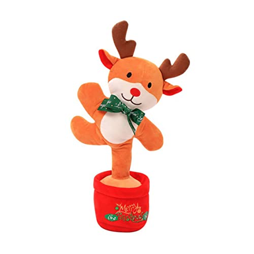 BESTonZON weihnachtliches singendes weihnachtsdeko beschwertes...