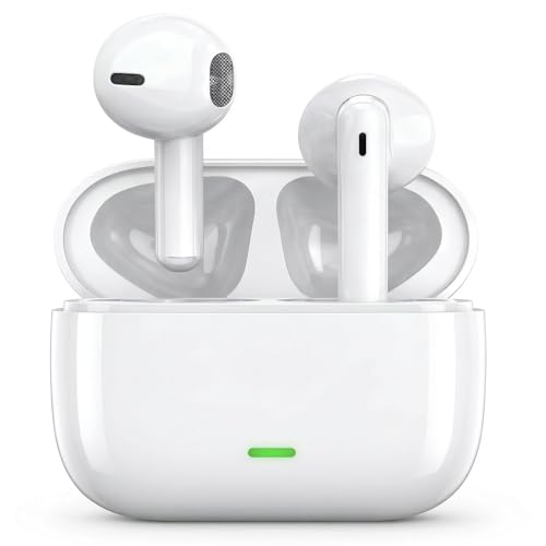 Cuffie Bluetooth, 2026 Auricolari Bluetooth 5.4 58Ore HiFi Stereo, Cuffie Wireless In Ear con 4 ENC Mic, Cuffiette Senza Fili Cancellazione Rumore, IP8 Impermeabili Auricolare per Galaxy iOS Android