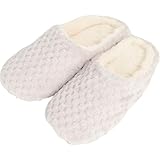 [エンプティオ] マイクロワッフル 暖かい スリッパ あったか ルームシューズ かわいい ボア レディース バブーシュ ふわふわ ファー もこもこ モコモコ ギフト 超軽量 オシャレ オフィス 音がしない すべり止め 静音 美脚 クッション 高級 シンプル つま先あり 履きやすい 保温 ホテルライク マタニティ もふもふ ゆったり リラックス 職場 カラフル フリース フローリング ベージュ