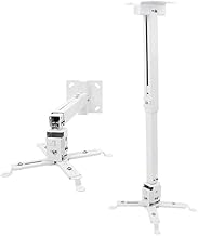 Punnkk Projector Wall Ceiling Mount Projector Stand-Alloy-Aluminum Adjustable Size 1.5ft to 3ft
