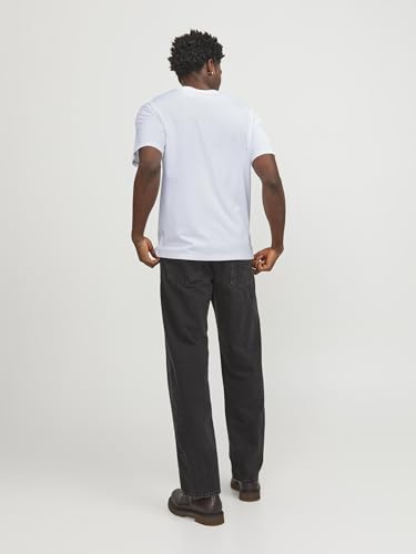 Miniatura 4 de JACK & JONES Jjepaulos tee SS Crew Neck Noos Pls Camiseta Hombre (Pack de 1)