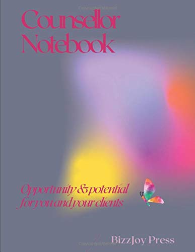 Counsellor Notebook: Counsellor Appointment/Session and Hours Records notebook