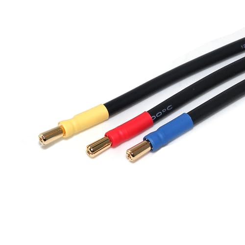 Cable de extensión ESC macho de 3.5 mm para adaptar variador a motor de 4 mm 4