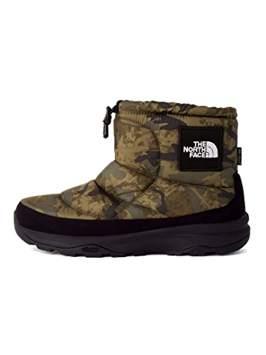 防寒ブーツ Nuptse Bootie WP Logo Short ヌプシ ブーティ ウォータープルーフ ロゴ ショート SE ユニセックス TNFカモプリント/TNFブラック 27.0 cm