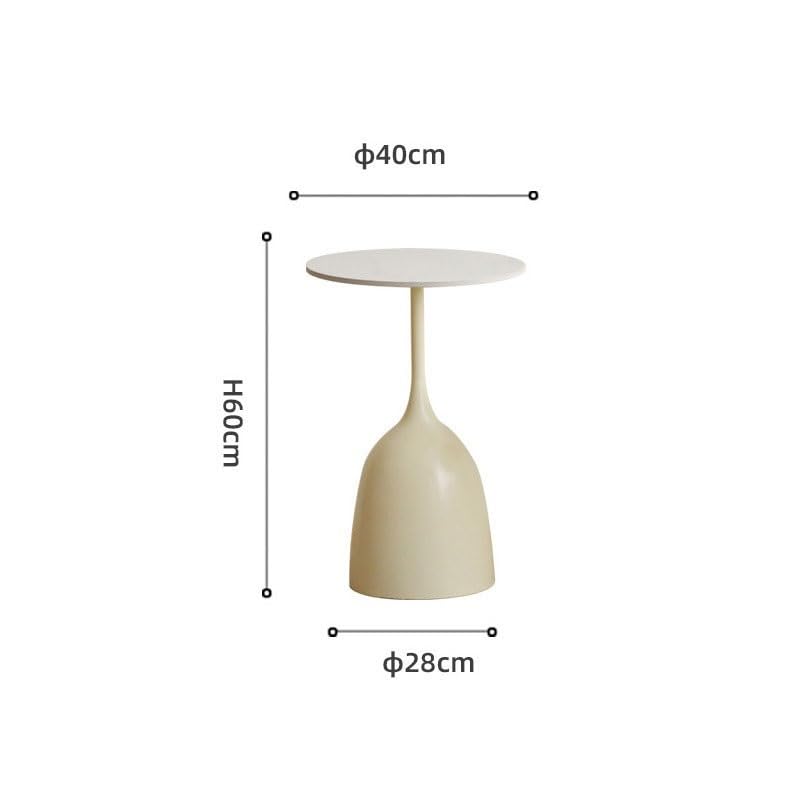 Petite table ronde de salon pour un espace lecture cocooning - 3