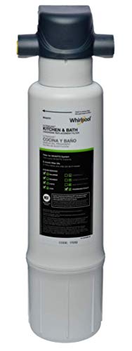 Whirlpool WHAFFS Sink Water Filtration System | Sleek Fit for Kitchen and Bathroom