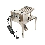 Commercial Pea Sheller Edamame Pea Shelling Machine, Stainless Steel Peeler Green Soybean Shell Stripping Machine 60 KG/H 110V, Automatic Peeling Bean Sheller Tools for Restaurant Kitchen