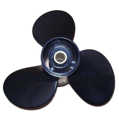 Hélice 9 1/4 x 9 en aluminium durable pour moteur hors-bord 20 CV