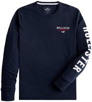 Hollister Embroidered Logo Graphic T 