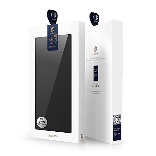 Greaked DUX DUCIS para VIVO V19 (Indonésia)/V19 Neo/V17 (Índia) Capa de couro com compartimento para
