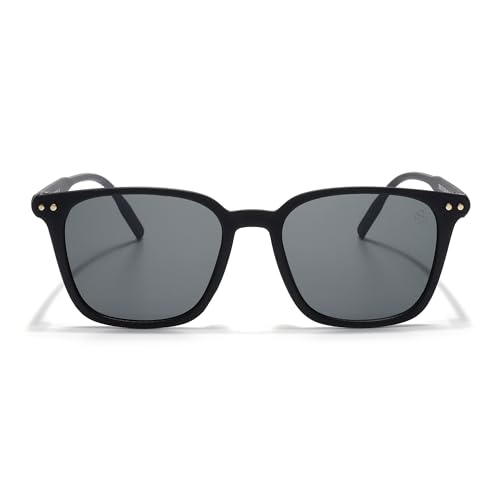 Image of EYEJACK by Voyage UV Protected Square Sunglasses for Men & Women