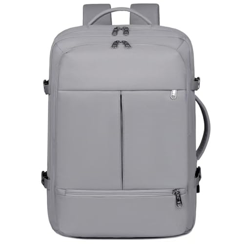 Stylish Oxford Cloth Women's Multifunctional Shoulder Bag - Business & Travel Backpack for Laptops(Grey)