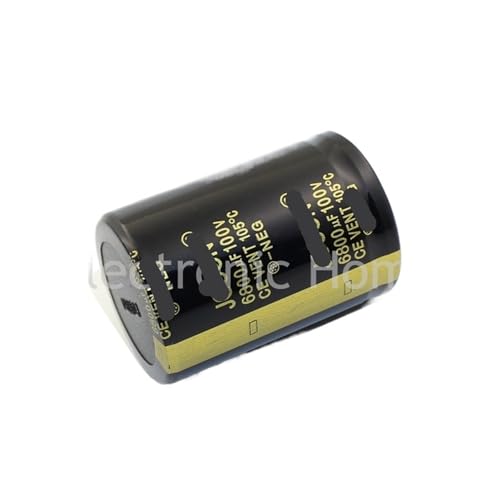 Condensador 100V 6800UF elimina zumbidos en fuentes de amplificador de audio de 35x50mm