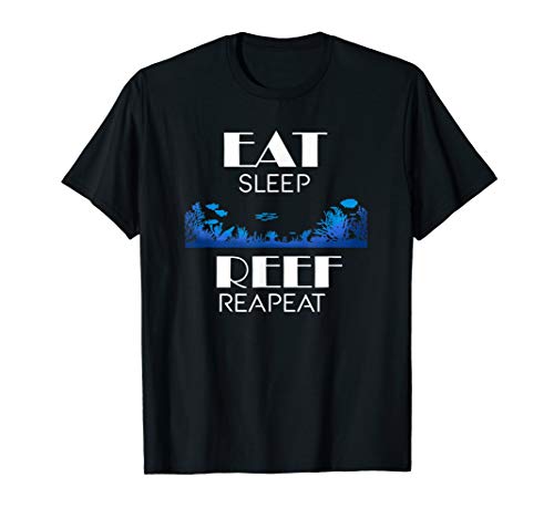 Aquarium Gift Fish Tank Eat Sleep Fish Tank Gift T-Shirt