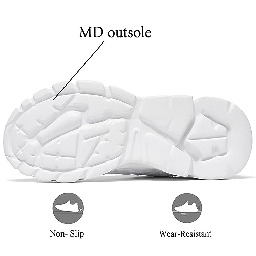 Image of Socviis Mens Slip On Running Shoes Athletic Walking Trainers Lightweight Breathable Mesh Tennis Sneakers