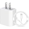 iPhone-12-Fast-ChargerApple-MFi-Certified-20W-PD-Type-C-Power-Wall-Charger-with-6FT-USB-C-to-Lightning-Cable-Compatible-iPhone-1212-Mini12Pro12-Pro-Max1111-Pro-MaxXs-MaxXRX-iPad-AirPod