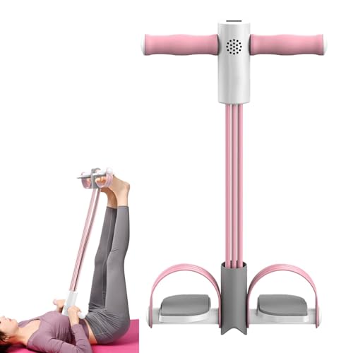 Tummy Trainer For Women, Multifunction Resistance Training, Smart 6-Sit-Up Training Equipment, Bodybuilding Expander, Tummy Trimmer, Home Gym Equipment For Women/Men, Purple