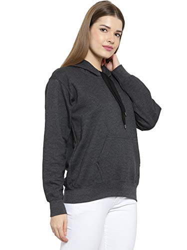 Image of Scott International Men's Solid Cotton Hoodies for Men, Trendy and Comfortable Sweatshirts for Men, Stylish Winter Wear with Hood and Pockets, Fashionable Hooded Sweatshirts