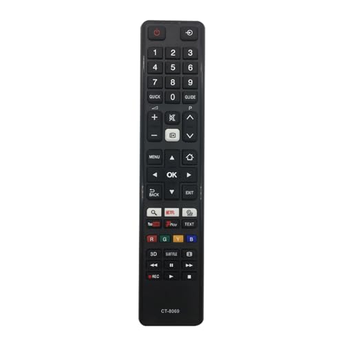 Replacement TOSHIBA Remote Control for Toshiba LCD LED Smart TV - No Setup Needed