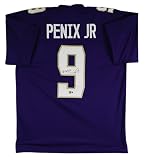 Washington Michael Penix Jr. Signed Purple Pro Style Jersey BAS Witnessed 2