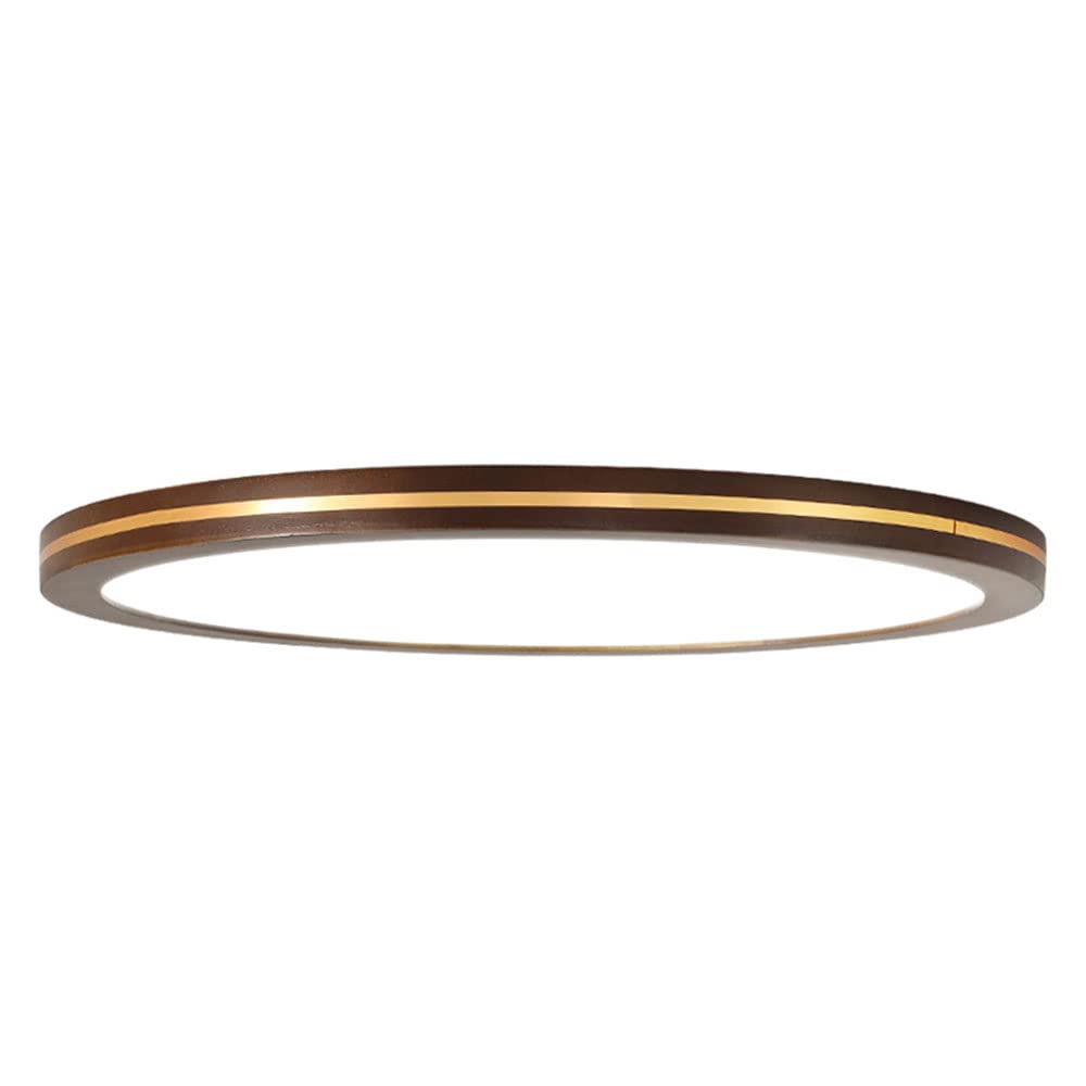 Luz LED De Panel Plano, Luz Blanca Diurna 6000k, 36W 3000LM, Luz De Techo Empotrada Ultradelgada De 1,1 Pulgadas, Accesorios De Iluminación De Madera Y Acrílico