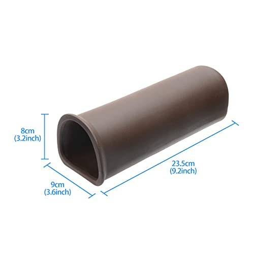 Image of Saim XL Aquarium Ceramic Rock Cave Shelter Shrimp Spawning Breeding Cone Shelter Hideout Fish Tank Decorations (Largest)