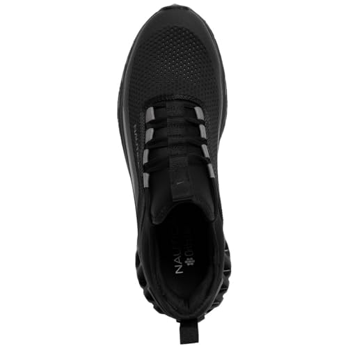 Image of Nautica Men's Casual Fashion Sneakers - Lightweight Lace-Up Athletic Walking Shoes for Gym & Tennis, Comfortable