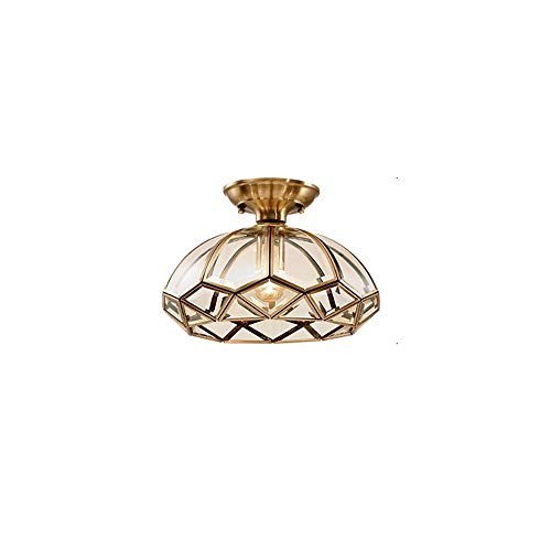 Lustre globe cristal industriel vintage et luminaire de plafond pour intérieur raffiné