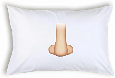 Nose Emoticon Emoji Pillow Case Cover